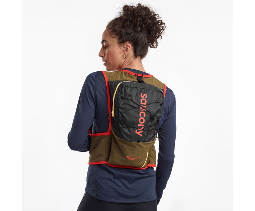 Women's Saucony Haul Lite Pack Bags Dark Olive | Singapore 349AHKP